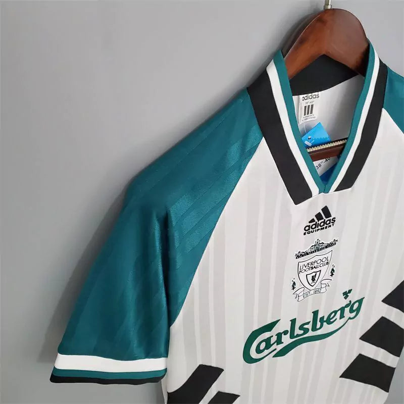 Camisa Retrô Liverpool 1993/95 Masculino Branco