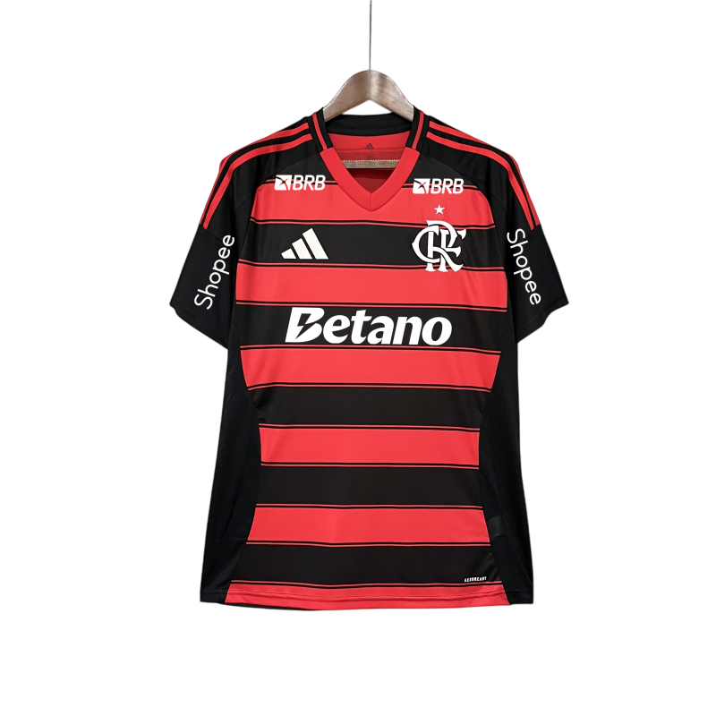 Camisa Flamengo Home Todos Patrocínios 25/26 - Torcedor Masculina