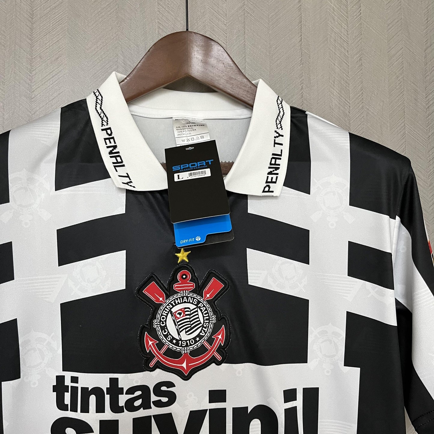 Camisa Corinthians III 95/96 - Versão Retrô Suvinil