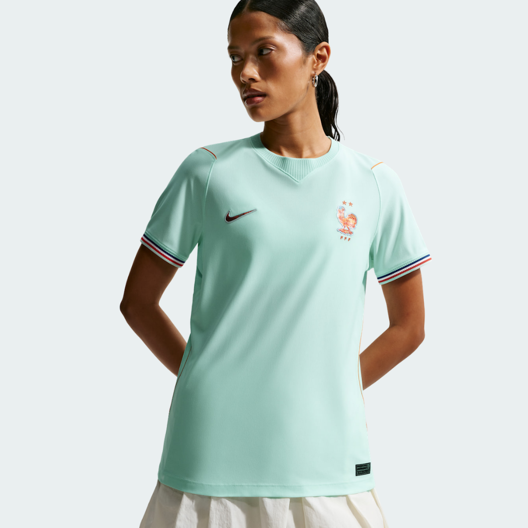 Camisa Torcedor Feminina França II 2026 Copa do Mundo