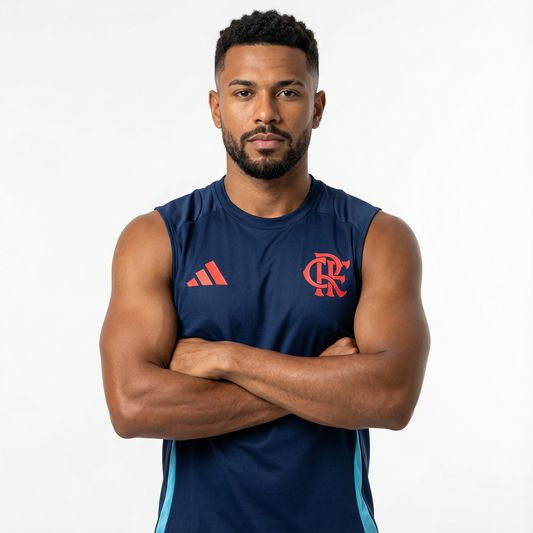 Camisa Treino Masculina Flamengo 2025/2026 Regata