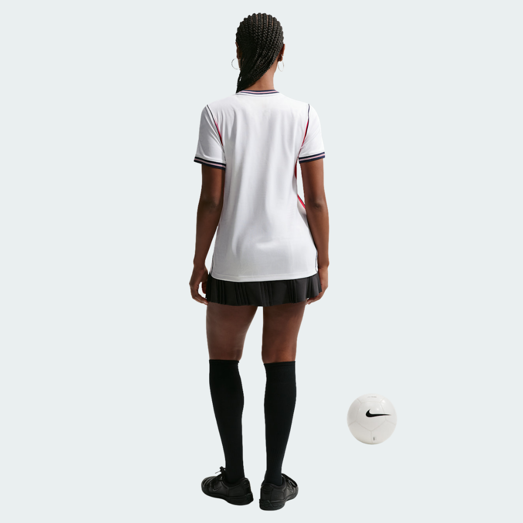 Camisa Torcedor Feminina Inglaterra I 2026 Copa do Mundo
