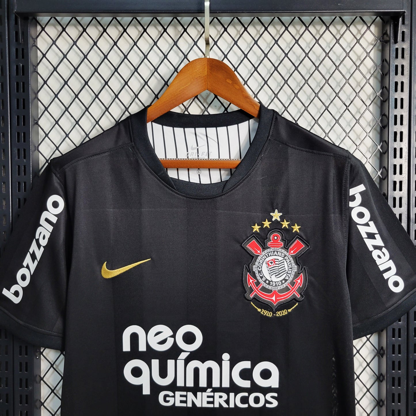 Camisa Retrô Torcedor Masculina Corinthians II 2010