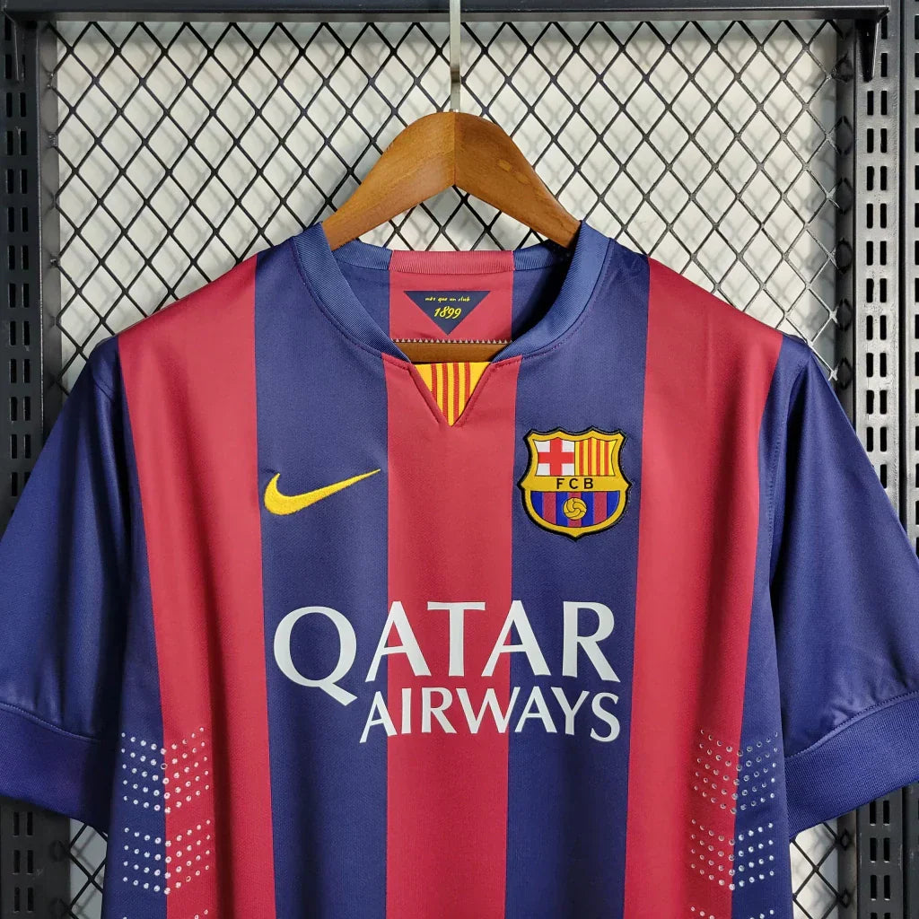 Camisa Retrô Barcelona I Home 2014/15 Masculino