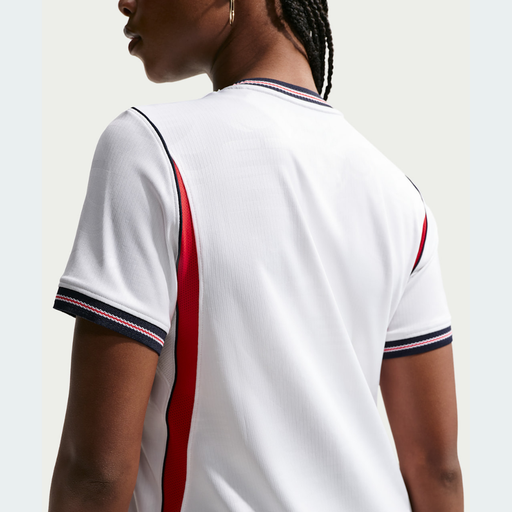 Camisa Torcedor Feminina Inglaterra I 2026 Copa do Mundo