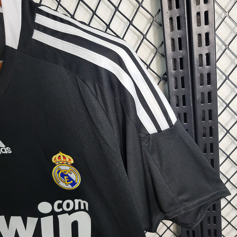 Camisa Retrô Real Madrid III Third 2008/09 Masculino Preto