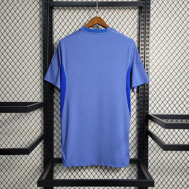 Camisa Retrô Real Madrid 2013/14 Masculino Azul
