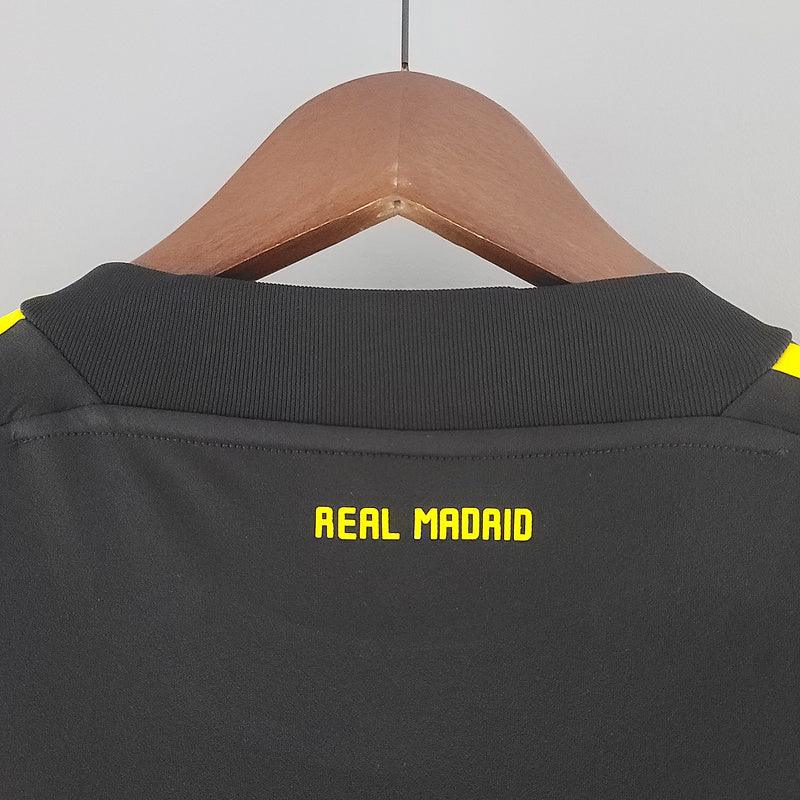 Camisa Real Madrid Goleiro 2011/12 Retrô - Preta