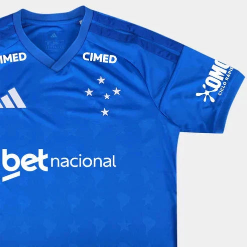 Camisa Cruzeiro 2026/27 Home Torcedor Todos os patrocínios