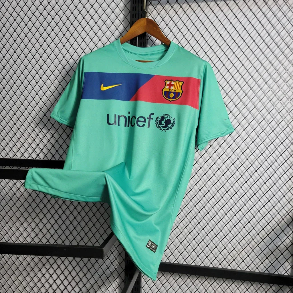 Camisa Barcelona Retrô II 10/11 Masculina Verde