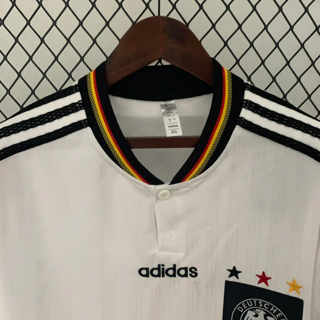Camisa Retrô Torcedor Masculina Alemanha 1996