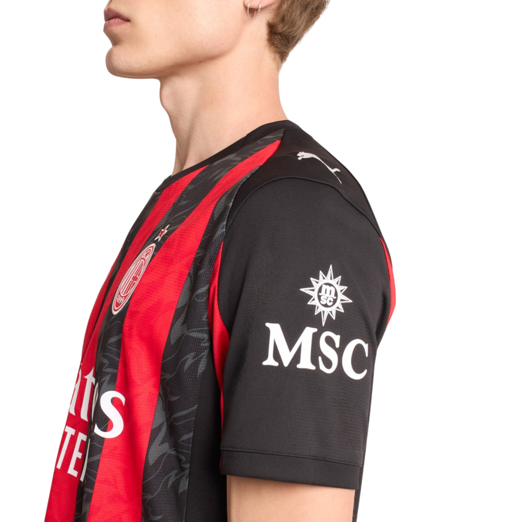 Camisa Torcedor Masculina Milan I 2025/2026