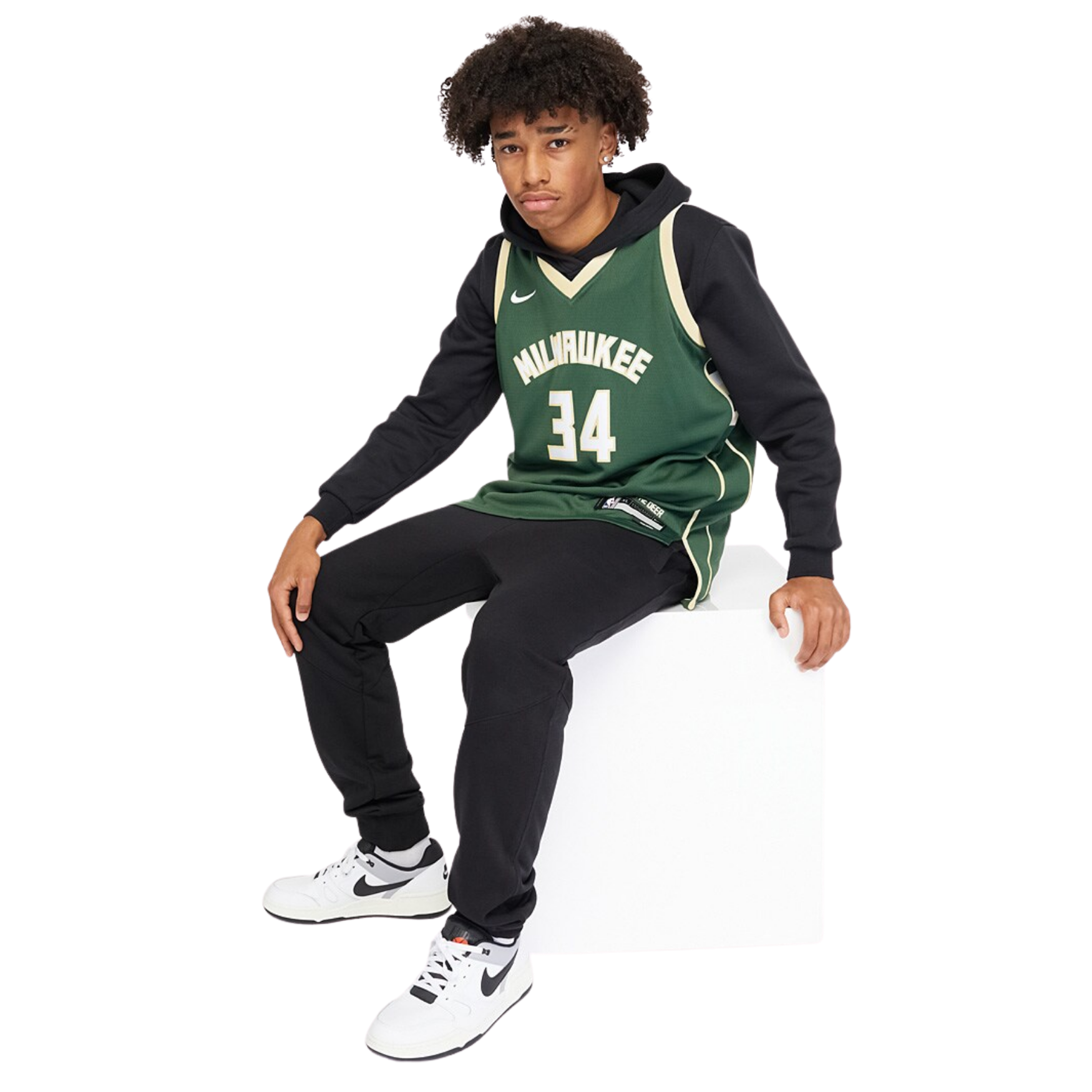 Camisa Regata Nike NBA Milwaukee Bucks 2024/25 - 4