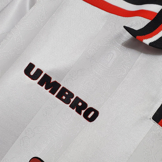 Camisa Manchester United Retrô 1997/1998 Branca