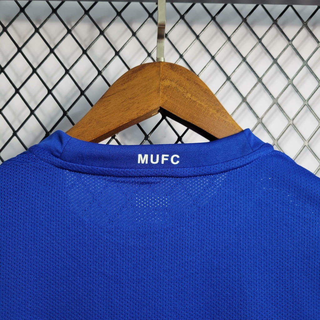 Camisa Retrô Manchester United 2007/08 Masculino Azul