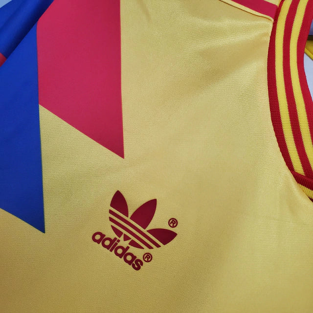 Camisa Retrô Torcedor Masculina Colômbia 1990