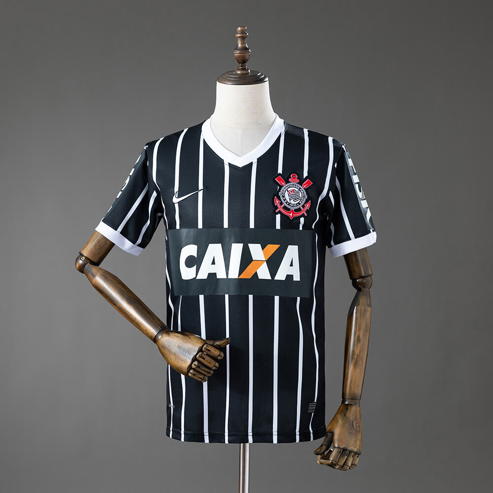 Camisa Retrô Torcedor Masculina Corinthians II 2013
