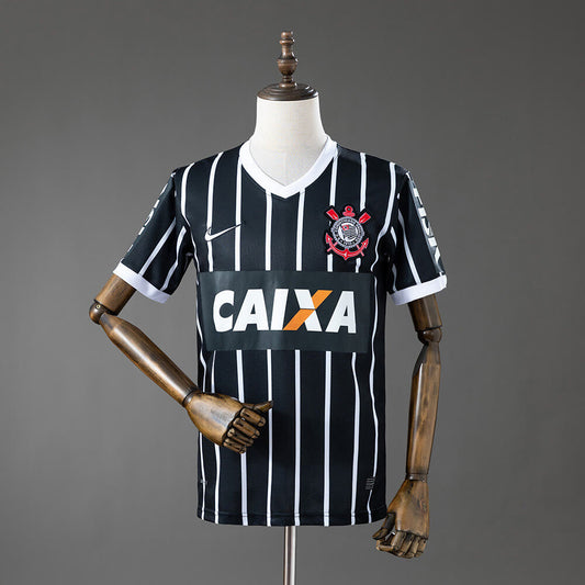 Camisa Retrô Torcedor Masculina Corinthians II 2013