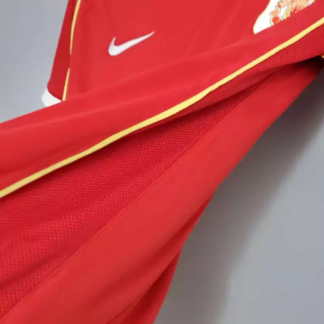 Camisa Retrô Manchester United 2006/07 Masculino Vermelho