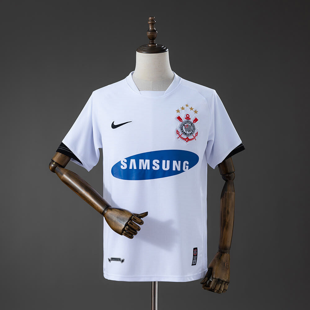 Camisa Retrô Torcedor Masculina Corinthians I 2006
