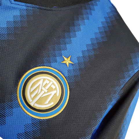 Camisa Inter de Milão Retrô 2010/2011 Azul e Preta