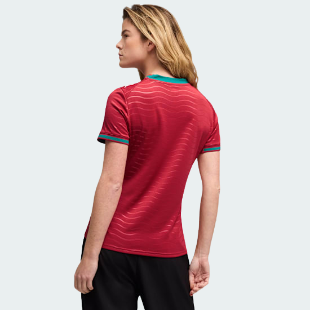Camisa Torcedor Feminina Portugal I 2026 Copa do Mundo