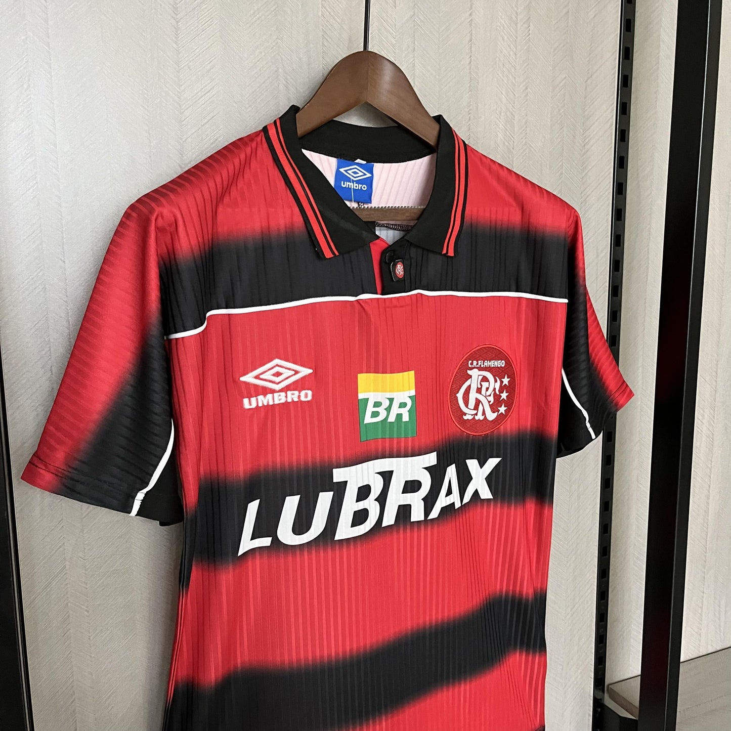 Camisa Retrô Torcedor Masculina Flamengo 1997