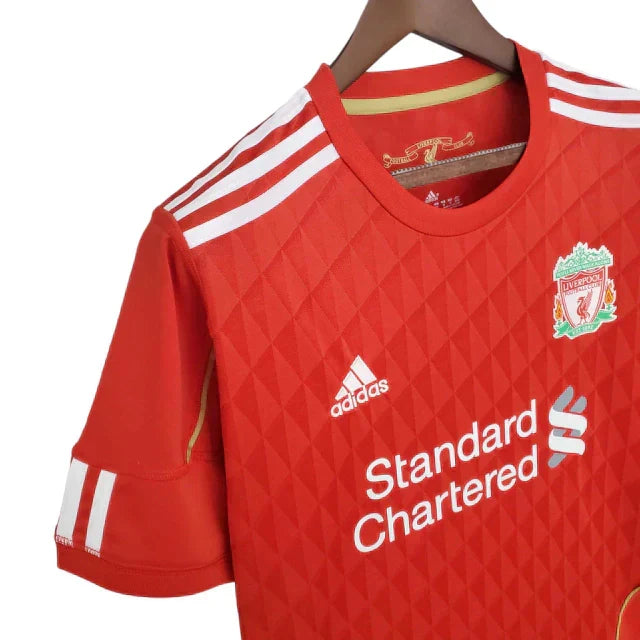 Camisa Retrô Torcedor Masculina Liverpool 2010