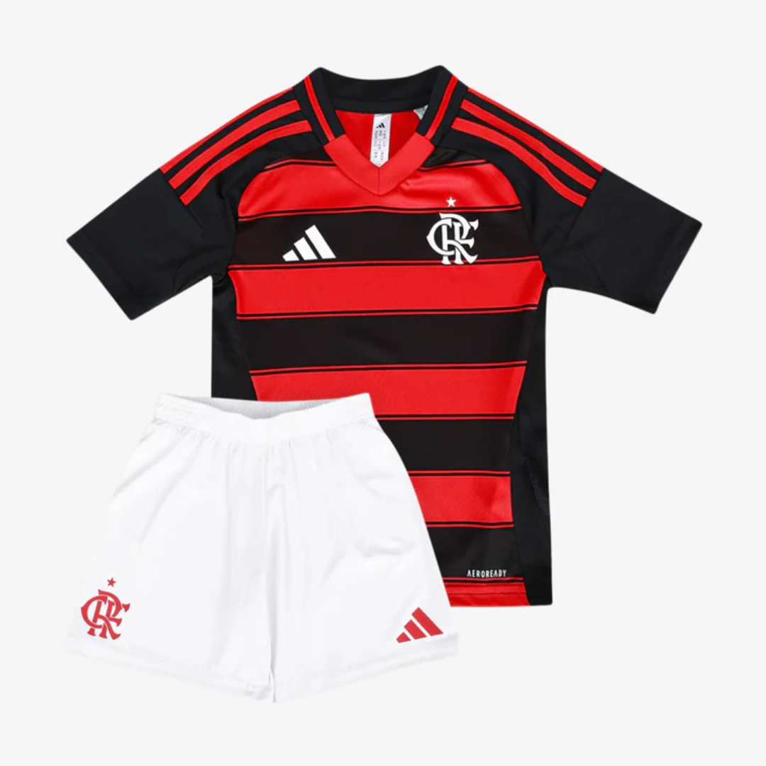 Conjunto Infantil Flamengo I 2025/2026