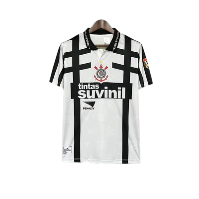 Camisa Retrô Torcedor Masculina Corinthians III 1996