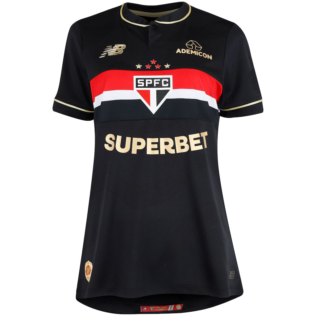Camisa Torcedor Feminina São Paulo III 2025/2026
