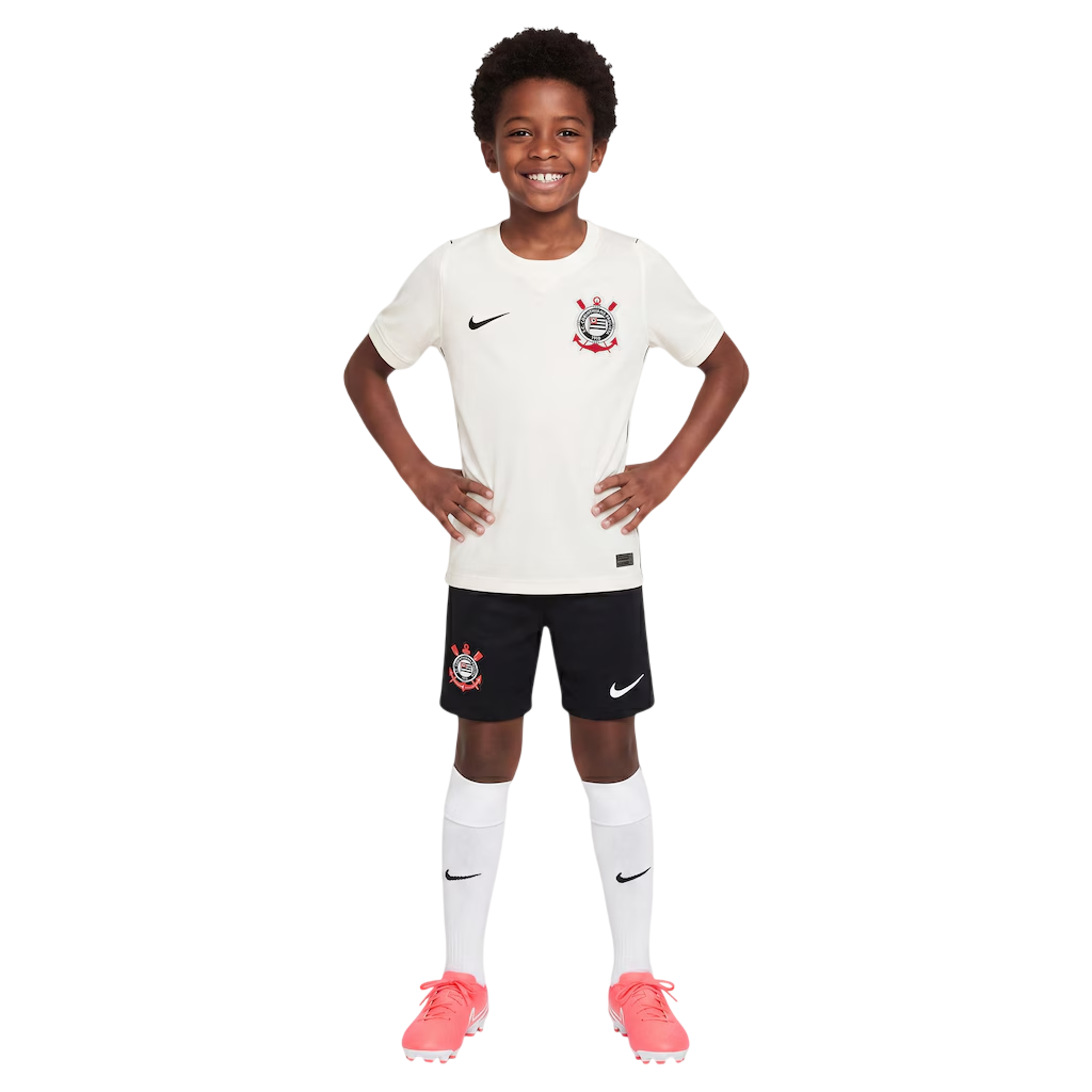 Conjunto Infantil Corinthians Home 26/27