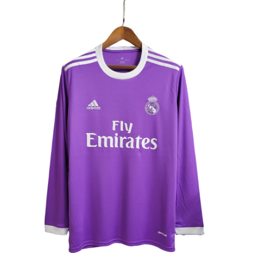 Camisa Retrô Torcedor Masculina Real Madrid II 2016