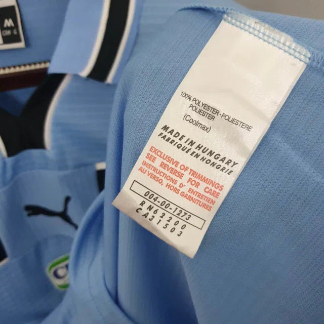 Camisa Lazio Retrô 1999/2000 Azul e Preta
