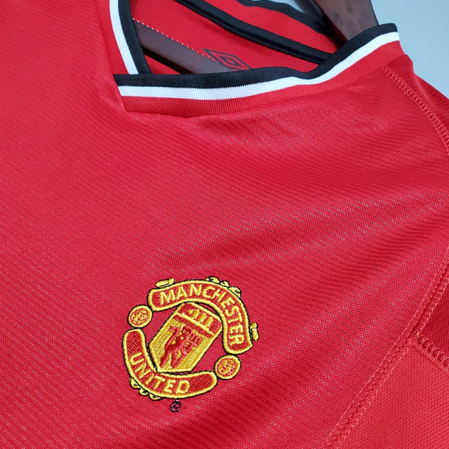 Camisa Retrô Torcedor Masculina Manchester United 2000