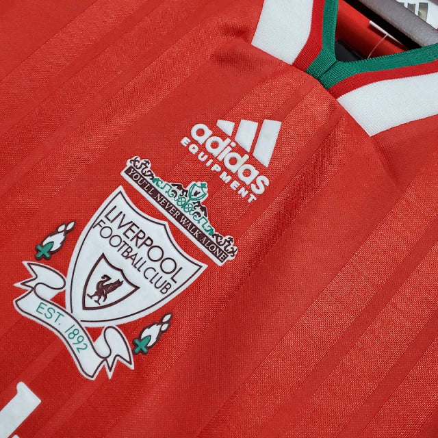Camisa Retrô Torcedor Masculina Liverpool 1993