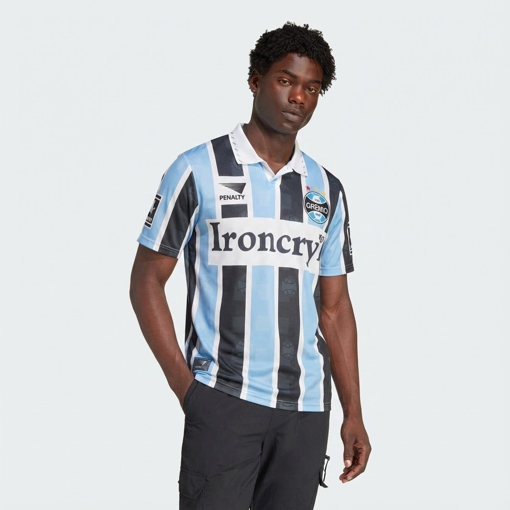 Camisa Retrô Torcedor Masculina Gremio I 1997