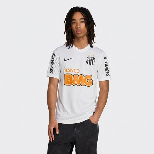 Camisa Retrô Torcedor Masculina Santos I 2012