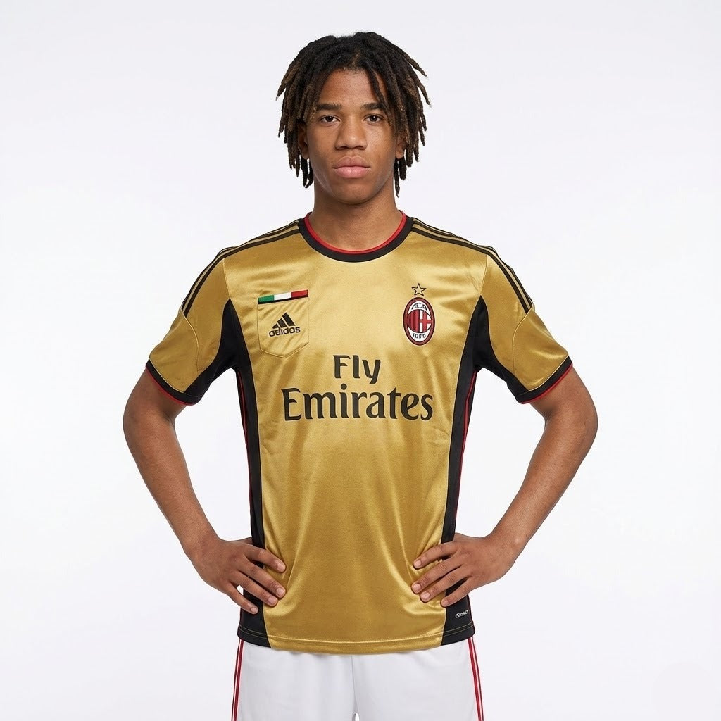 Camisa Retrô Torcedor Masculina Milan II 2013