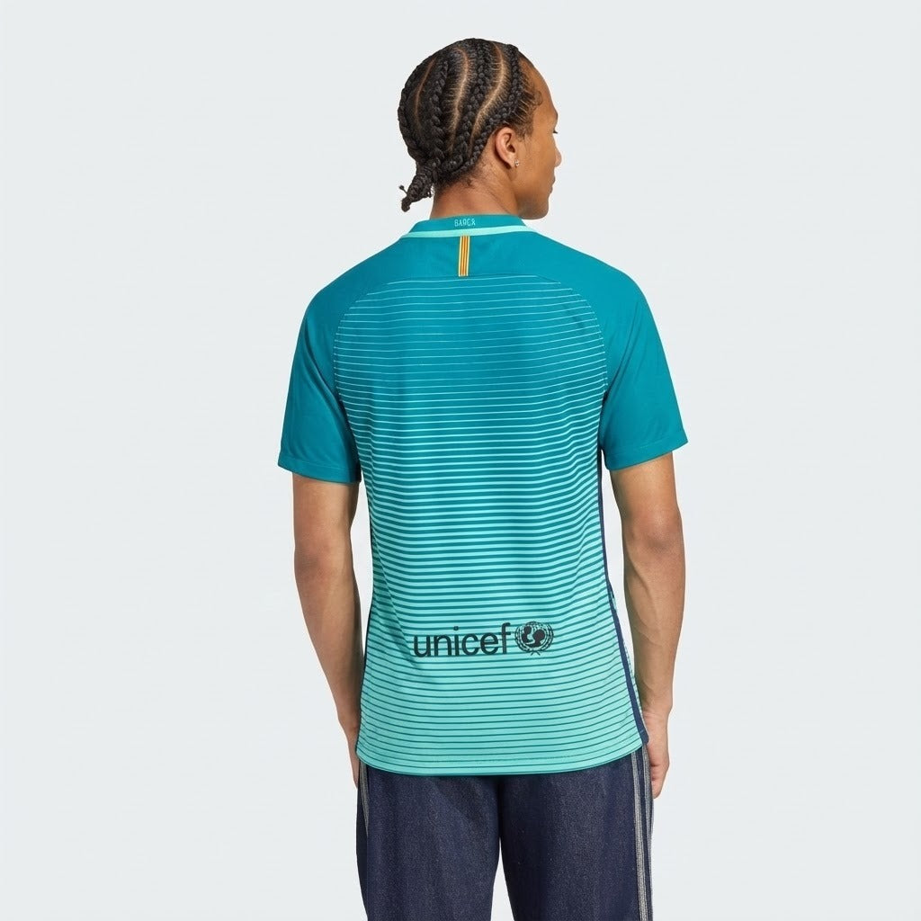 Camisa Retrô Torcedor Masculina Barcelona II 2016