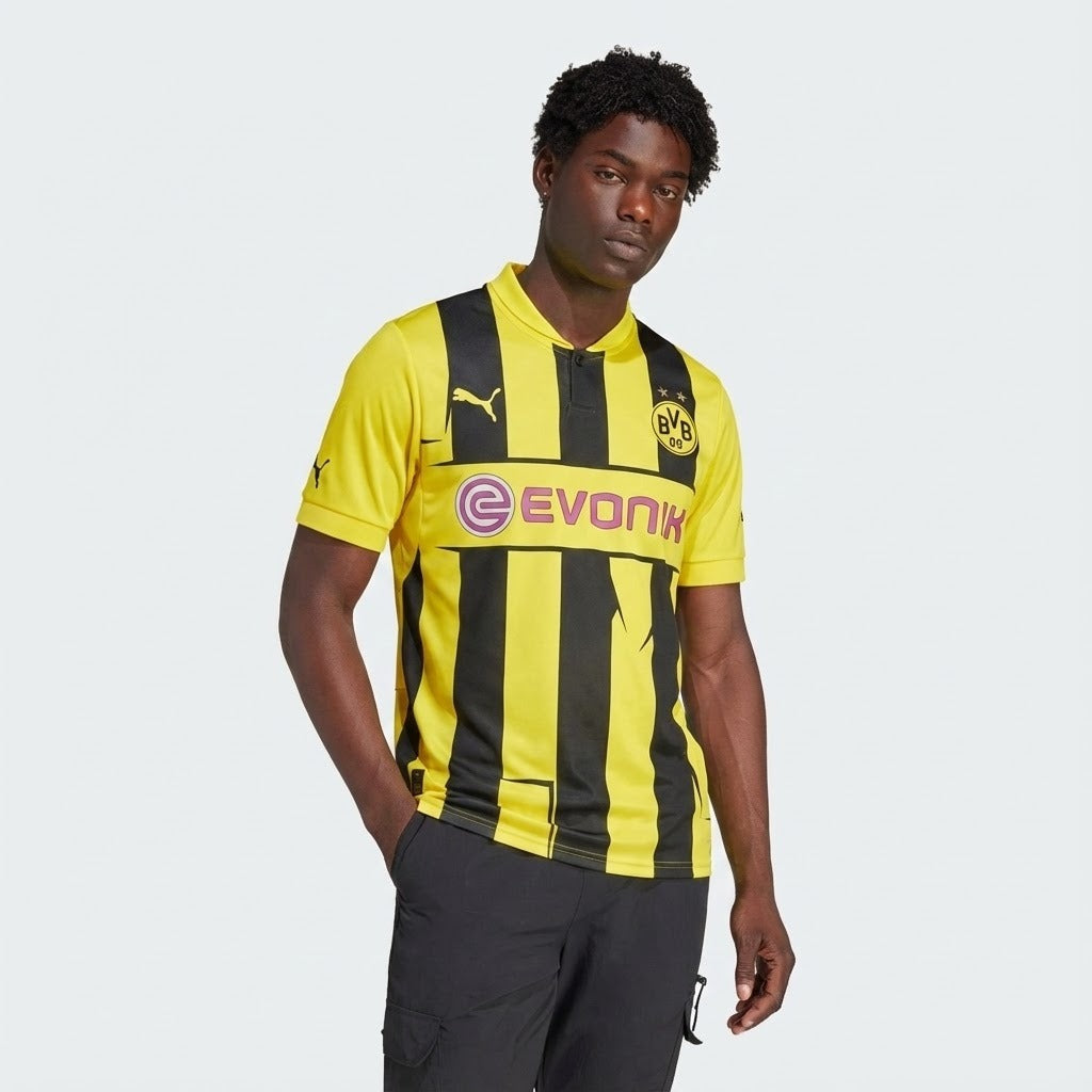 Camisa Retrô Torcedor Masculina Borussia Dortmund I 2012