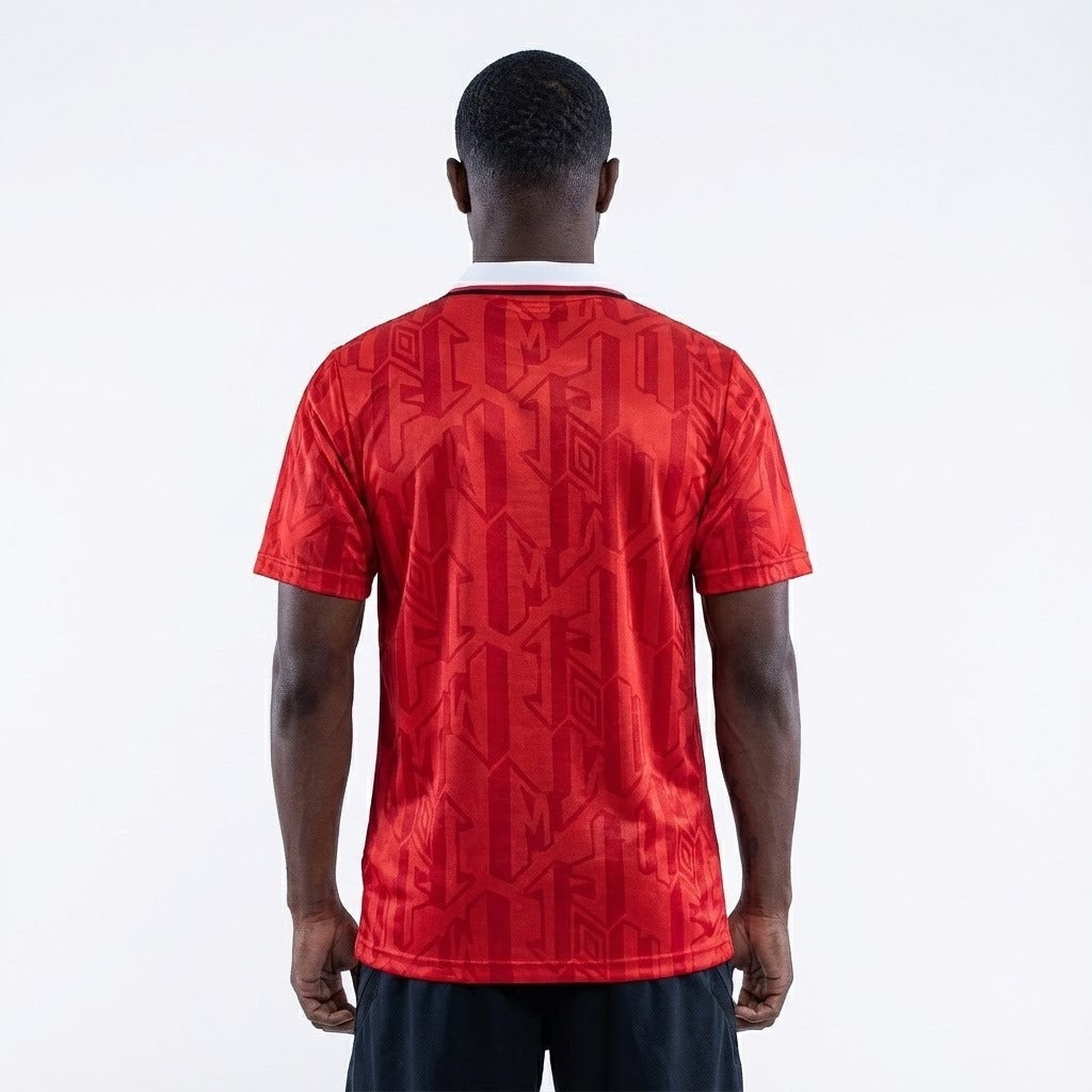 Camisa Retrô Torcedor Masculina Manchester United I 1992