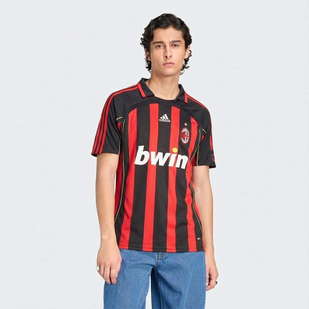 Camisa Retrô Torcedor Masculina Milan I 2006