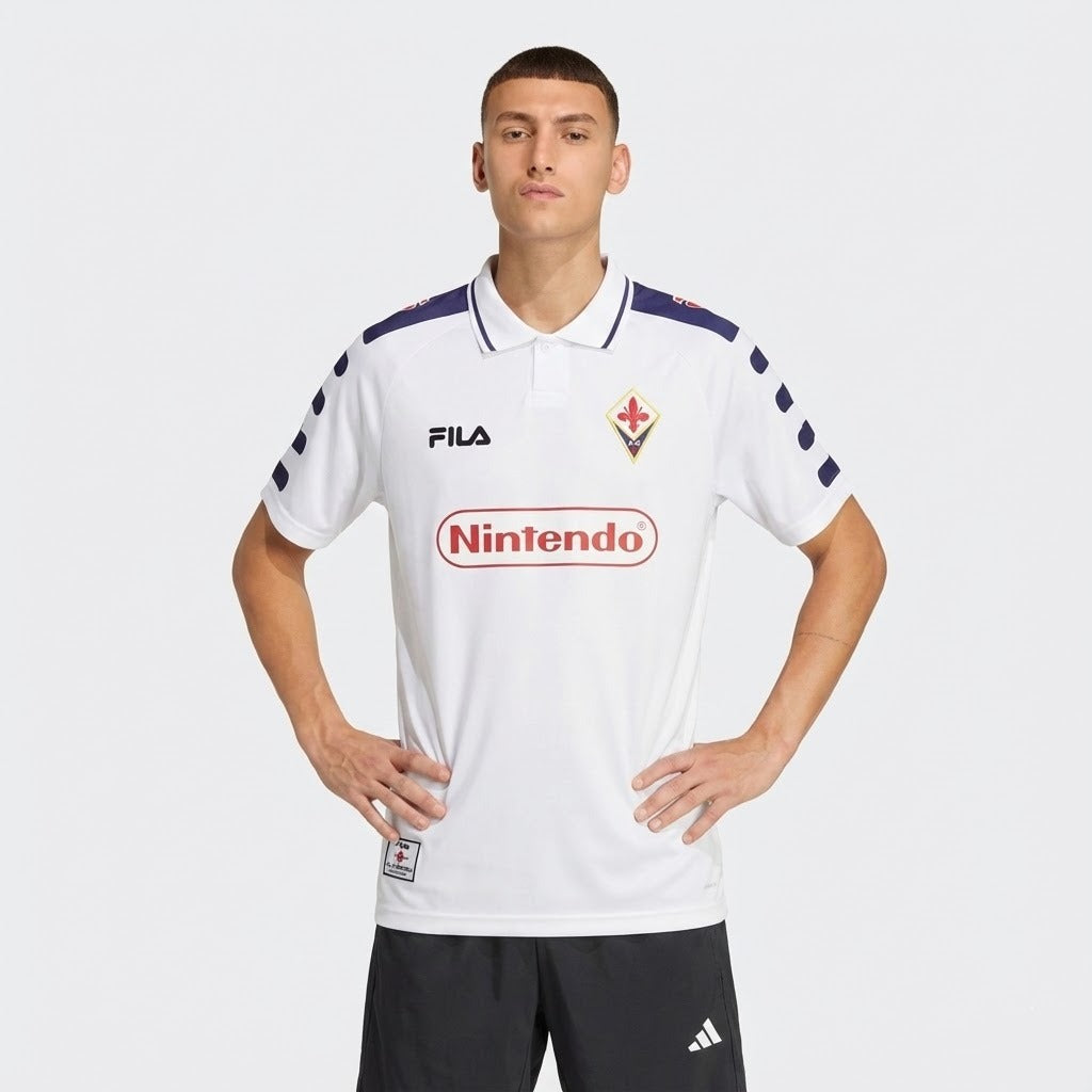 Camisa Retrô Torcedor Masculina Fiorentina II 1998