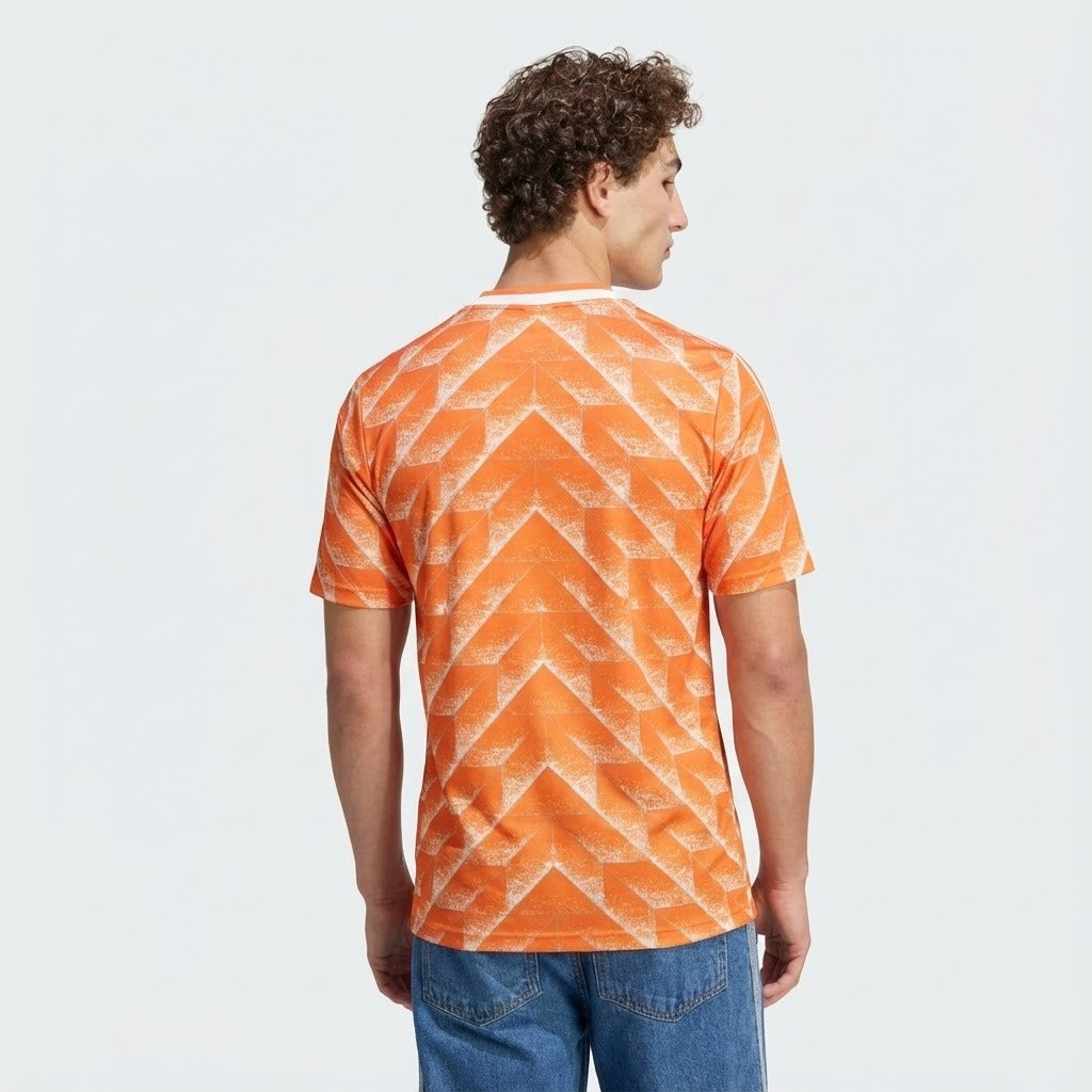 Camisa Retrô Torcedor Masculina Holanda I 1988