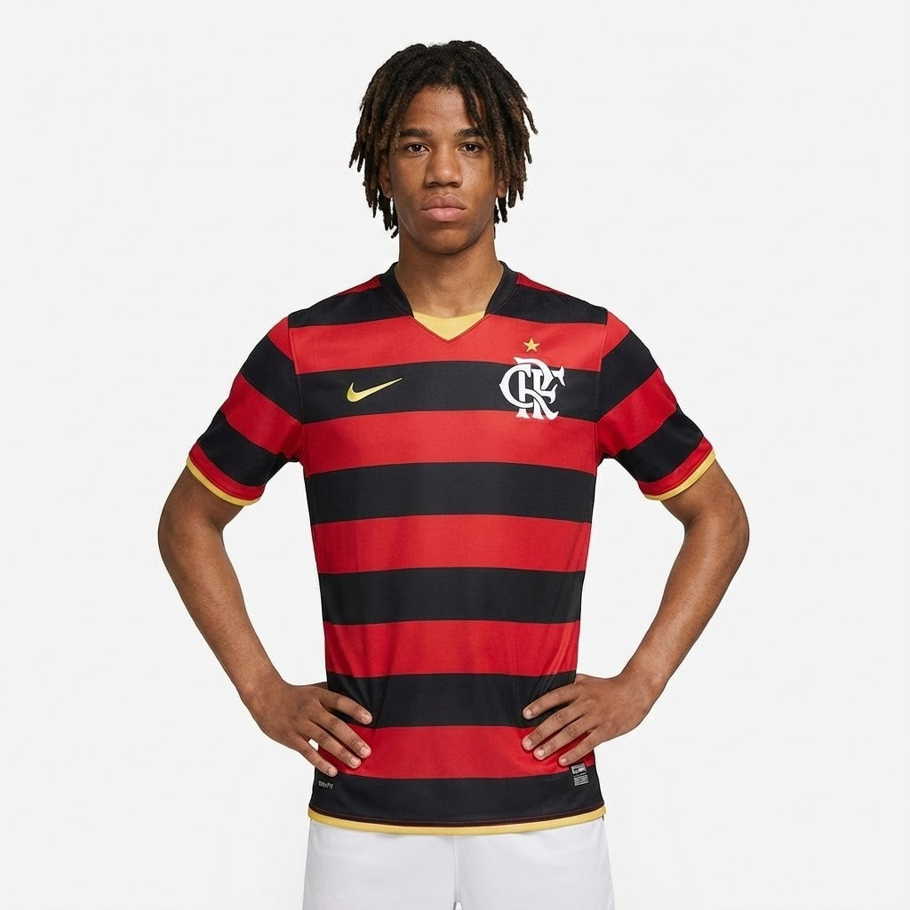 Camisa Retrô Torcedor Masculina Flamengo I 2008
