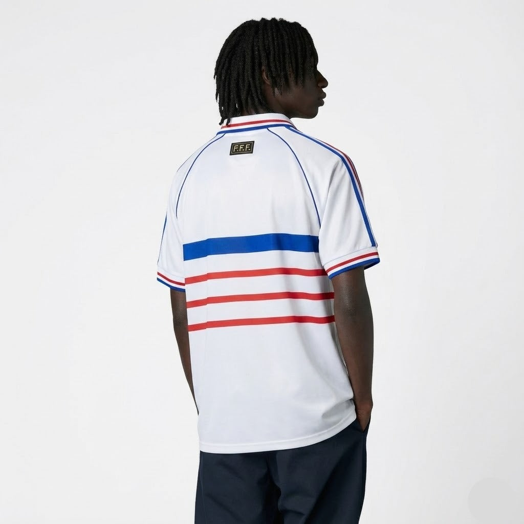 Camisa Retrô Torcedor Masculina França II 1998