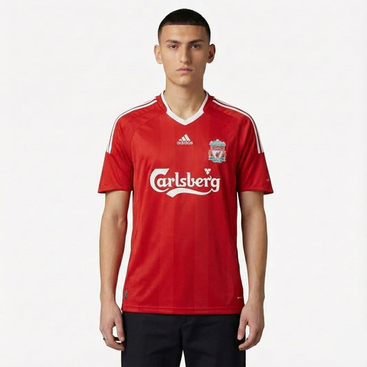 Camisa Retrô Torcedor Masculina Liverpool I 2008