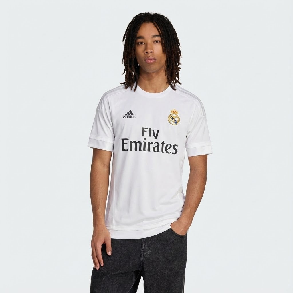 Camisa Retrô Torcedor Masculina Real Madrid I 2015