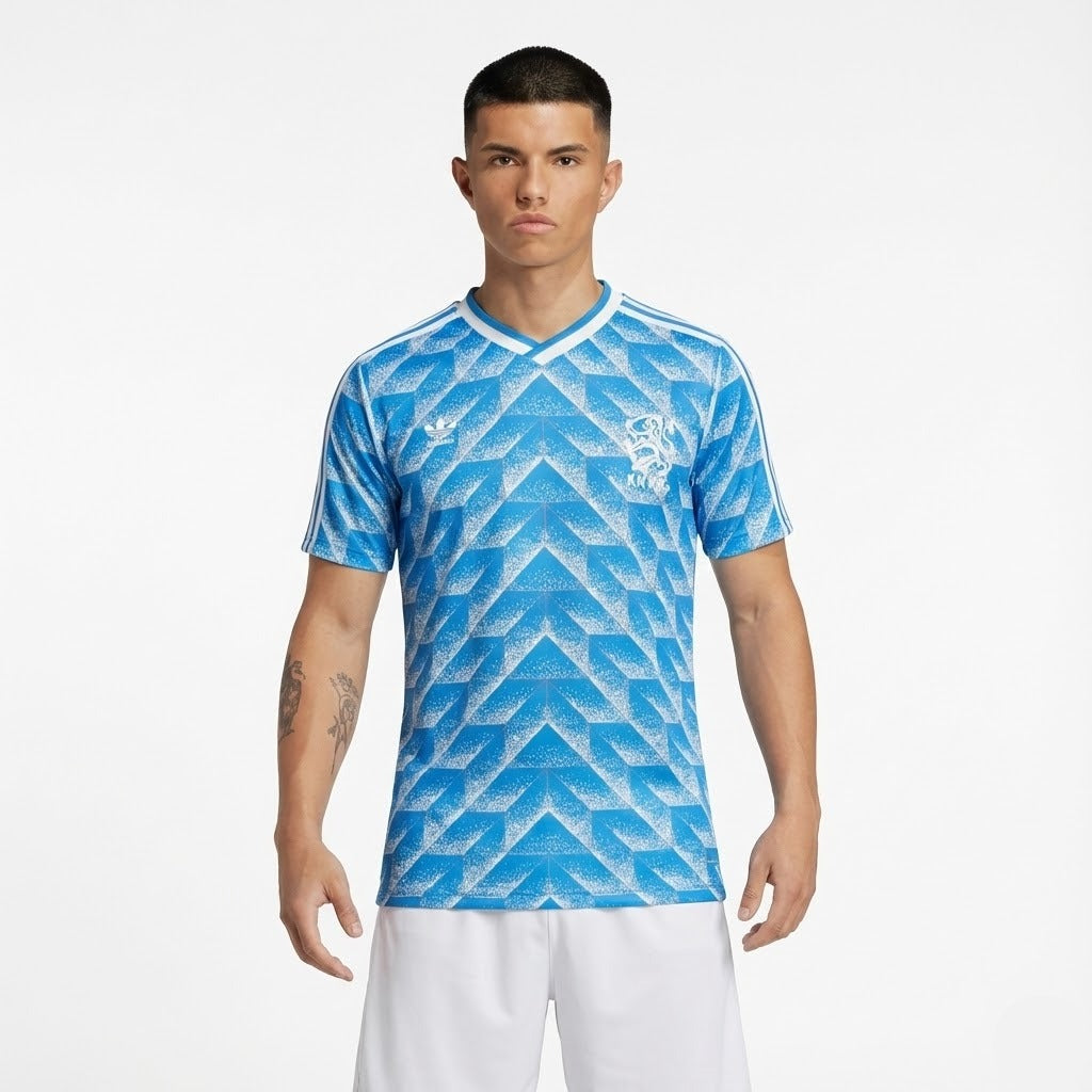 Camisa Retrô Torcedor Masculina Holanda II 1988